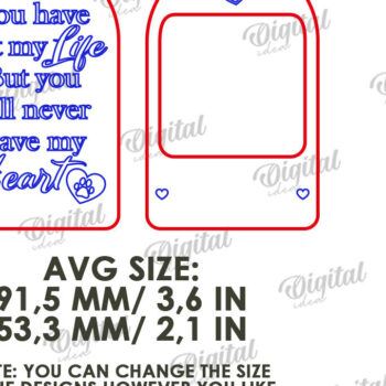 Intra απο ξύλο plywood 3mm-4mm πάχος – Pet Memorial Wind Chime Cut Laser Δίασταση  20x20 cm INTRAFABR-122058113 - Image 2