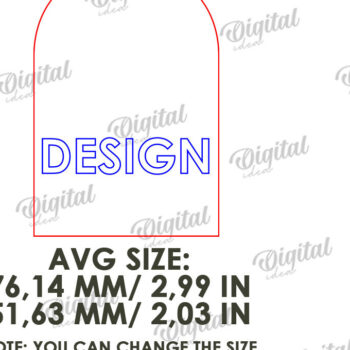 Intra απο ξύλο plywood 3mm-4mm πάχος – Pet Memorial Wind Chime Cut Laser Δίασταση  20x20 cm INTRAFABR-119675450 - Image 2