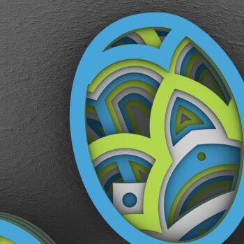 Intra απο ξύλο plywood 3mm-4mm πάχος – Pet Paw 3D Layered Paper Cut, Dog Paw 3D Δίασταση  20x20 cm INTRAFABR-29288875 - Image 7