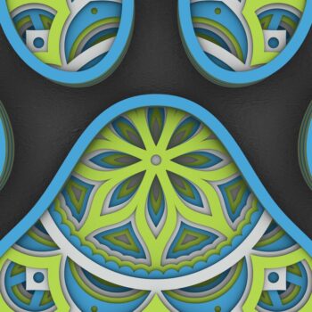 Intra απο ξύλο plywood 3mm-4mm πάχος – Pet Paw 3D Layered Paper Cut, Dog Paw 3D Δίασταση  20x20 cm INTRAFABR-29288875 - Image 8