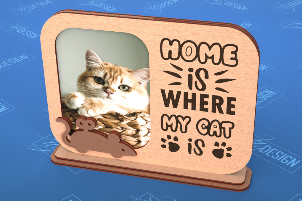 Intra απο ξύλο plywood 3mm-4mm πάχος – Κορνίζα για κατοικίδια | Home Pet | Καλύτερος φίλος Δίασταση  20x20 cm INTRAFABR-101708504