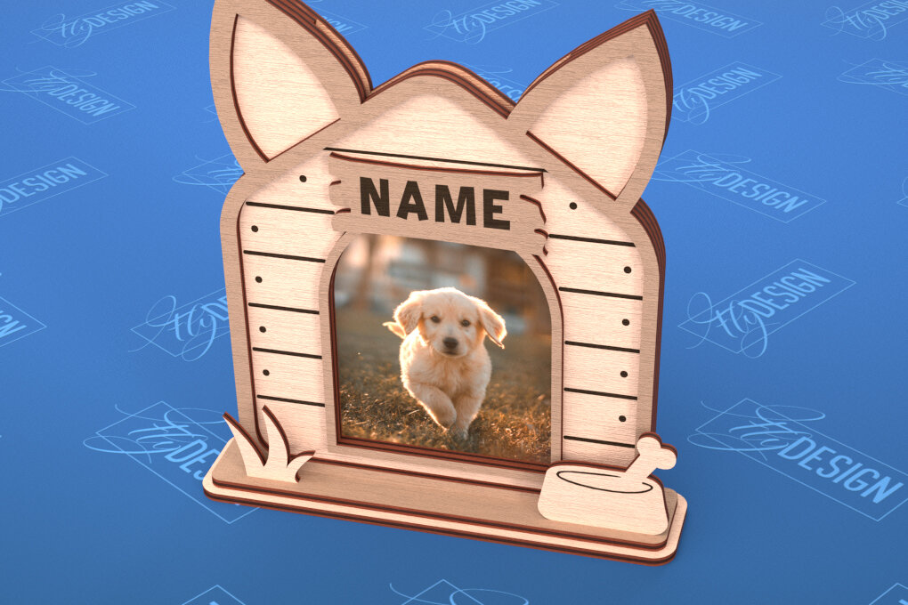 Intra απο ξύλο plywood 3mm-4mm πάχος – Κορνίζα για κατοικίδια | Home Pet | Καλύτερος φίλος Δίασταση  20x20 cm INTRAFABR-101708516