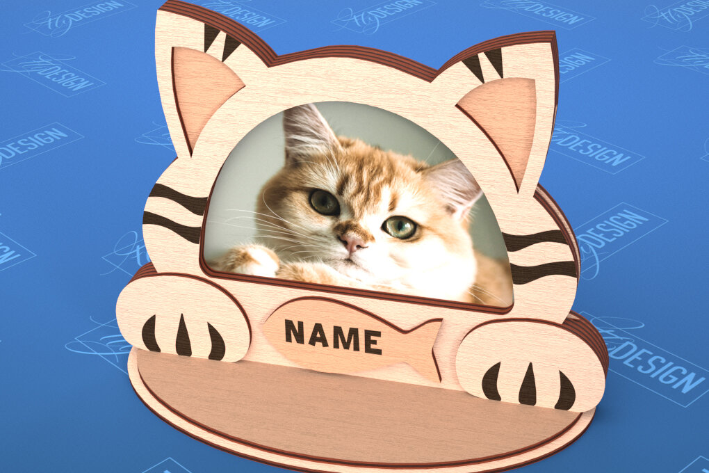 Intra απο ξύλο plywood 3mm-4mm πάχος – Κορνίζα για κατοικίδια | Home Pet | Καλύτερος φίλος Δίασταση  20x20 cm INTRAFABR-101708184