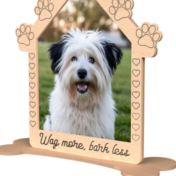 Intra απο ξύλο plywood 3mm-4mm πάχος – Πακέτο Κορνίζας για κατοικίδια Δίασταση  20x20 cm INTRAFABR-110382484 - Image 2