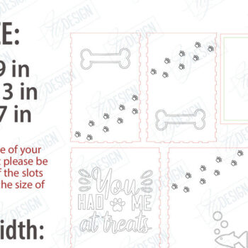 Intra απο ξύλο plywood 3mm-4mm πάχος – Pet Treat Box κοπής με λέιζερ. 3D κουτί Δίασταση 20x20 cm INTRAFABR-114815281 - Image 2