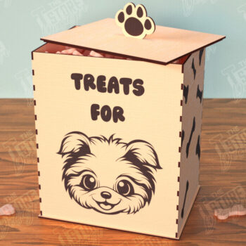 Intra απο ξύλο plywood 3mm-4mm πάχος – Δοχεία κέρασμα για κατοικίδια|Αξεσουάρ τροφοδοσίας Δίασταση 20x20 cm INTRAFABR-112630659 - Image 1