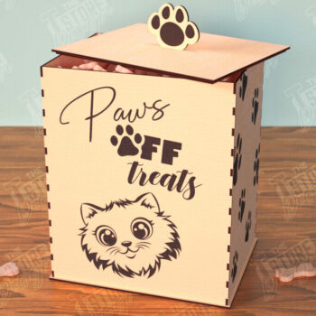 Intra απο ξύλο plywood 3mm-4mm πάχος – Δοχεία κέρασμα για κατοικίδια|Αξεσουάρ τροφοδοσίας Δίασταση  20x20 cm INTRAFABR-112630575 - Image 1