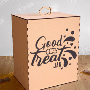 Intra απο ξύλο plywood 3mm-4mm πάχος – Pet Treats Box Πακέτο σχεδίασης κοπής με λέιζερ Δίασταση  20x20 cm INTRAFABR-114814941 - Image 8