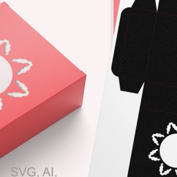 Intra απο ξύλο plywood 3mm-4mm πάχος – Πέταλο Δαχτυλίδι Πλαίσιο Ορθογώνιο Κουτί δώρου Δίασταση 20x20 cm INTRAFABR-122593443 - Image 1