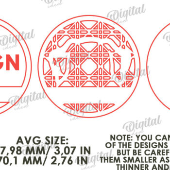 Intra απο ξύλο plywood 3mm-4mm πάχος –  κοπής με λέιζερ Χριστουγεννιάτικο στολίδι για κατοικίδια Δίασταση  20x20 cm INTRAFABR-108104032 - Image 2