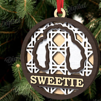 Intra απο ξύλο plywood 3mm-4mm πάχος – Pets Χριστουγεννιάτικα στολίδια LaserCut Πακέτο Δίασταση  20x20 cm INTRAFABR-108295845 - Image 10