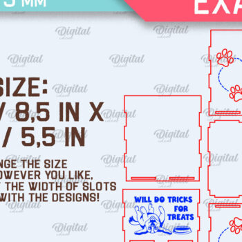 Intra απο ξύλο plywood 3mm-4mm πάχος – Δοχεία τροφών για ζώα συντροφιάς Δέσμη κοπής με λέιζερ Δίασταση 20x20 cm INTRAFABR-100053534 - Image 2