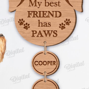 Intra απο ξύλο plywood 3mm-4mm πάχος – Pets Personalized Decors Πακέτο Lasercut Δίασταση  20x20 cm INTRAFABR-123768250 - Image 6