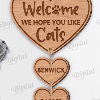Intra απο ξύλο plywood 3mm-4mm πάχος – Pets Personalized Decors Πακέτο Lasercut Δίασταση  20x20 cm INTRAFABR-123768250 - Image 9