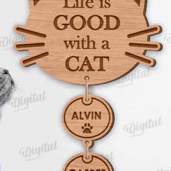 Intra απο ξύλο plywood 3mm-4mm πάχος – Pets Personalized Decors Πακέτο Lasercut Δίασταση  20x20 cm INTRAFABR-123768250 - Image 12