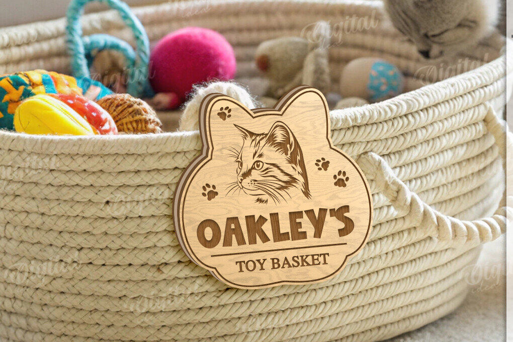 Intra απο ξύλο plywood 3mm-4mm πάχος – Κοπή λέιζερ με καλάθι παιχνιδιών για κατοικίδια Δίασταση  20x20 cm INTRAFABR-123435318