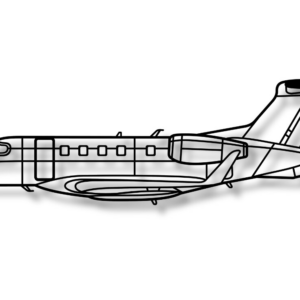 Intra απο ξύλο plywood 3mm-4mm πάχος – Phenom 300 Aircraft Silhouette Δίασταση  20x20 cm INTRAFABR-117412264