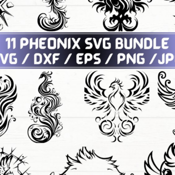 Intra απο ξύλο plywood 3mm-4mm πάχος – Pheonix, DXF, EPS, JPG, PNG Δίασταση  20x20 cm INTRAFABR-115723093 - Image 1