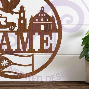 Intra απο ξύλο plywood 3mm-4mm πάχος – Φιλιππίνες Σήμα ονόματος Art Δίασταση  20x20 cm INTRAFABR-81295102 - Image 1