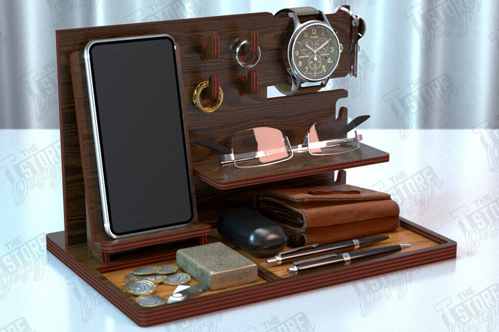 Intra απο ξύλο plywood 3mm-4mm πάχος – Τηλεφωνικός σταθμός σύνδεσης | Βάση ρολογιού |CNC Δίασταση  20x20 cm INTRAFABR-119069204