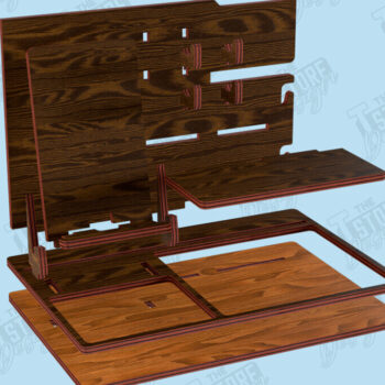 Intra απο ξύλο plywood 3mm-4mm πάχος – Τηλεφωνικός σταθμός σύνδεσης | Βάση ρολογιού |CNC Δίασταση  20x20 cm INTRAFABR-119069204 - Image 2