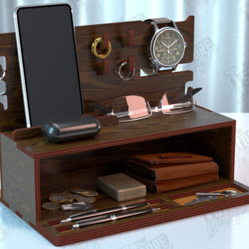 Intra απο ξύλο plywood 3mm-4mm πάχος – Τηλεφωνικός σταθμός σύνδεσης | Βάση ρολογιού |CNC Δίασταση  20x20 cm INTRAFABR-119069207 - Image 1