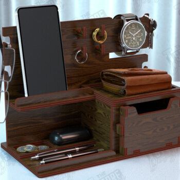 Intra απο ξύλο plywood 3mm-4mm πάχος – Τηλεφωνικός σταθμός σύνδεσης | Βάση ρολογιού |CNC Δίασταση  20x20 cm INTRAFABR-119069209 - Image 1