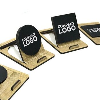 Intra απο ξύλο plywood 3mm-4mm πάχος – Θήκη τηλεφώνου, Πτυσσόμενη βάση τηλεφώνου Δίασταση  20x20 cm INTRAFABR-35440761 - Image 1