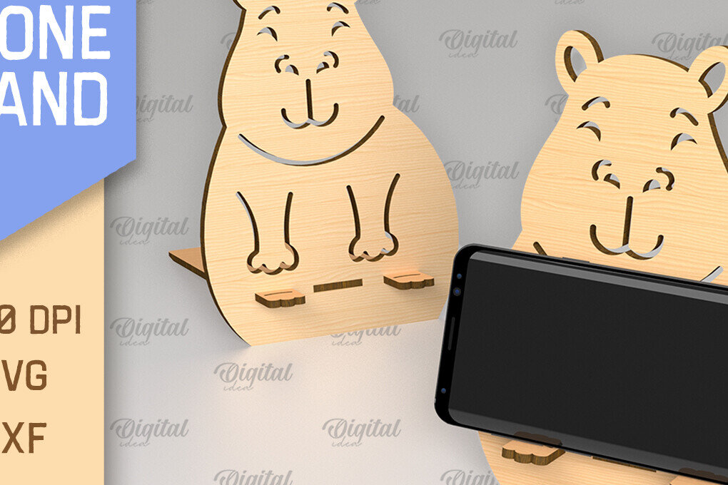 Intra απο ξύλο plywood 3mm-4mm πάχος – Κοπή με λέιζερ βάσης τηλεφώνου. Τρισδιάστατη βάση τηλεφώνου Δίασταση  20x20 cm INTRAFABR-88838727