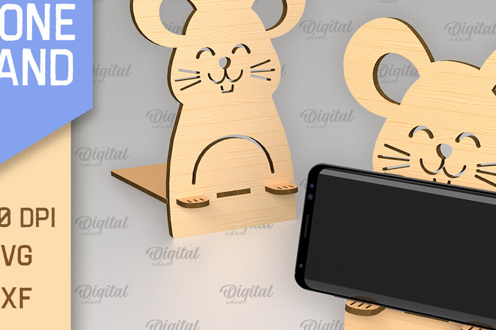 Intra απο ξύλο plywood 3mm-4mm πάχος – Κοπή με λέιζερ βάσης τηλεφώνου. Τρισδιάστατη βάση τηλεφώνου Δίασταση  20x20 cm INTRAFABR-88838903