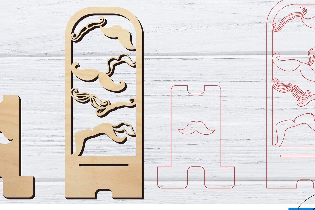 Intra απο ξύλο plywood 3mm-4mm πάχος – Κοπή λέιζερ βάσης τηλεφώνου | Κινητό Τηλέφωνο Δίασταση  20x20 cm INTRAFABR-33564341