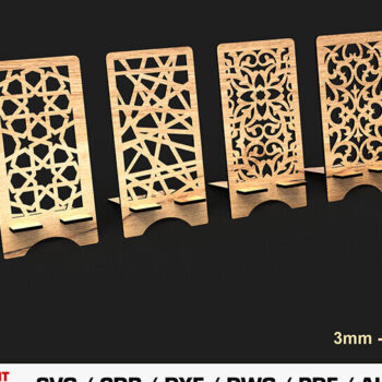 Intra απο ξύλο plywood 3mm-4mm πάχος – Αρχείο κοπής με λέιζερ βάσης τηλεφώνου Δίασταση  20x20 cm INTRAFABR-105211952 - Image 1