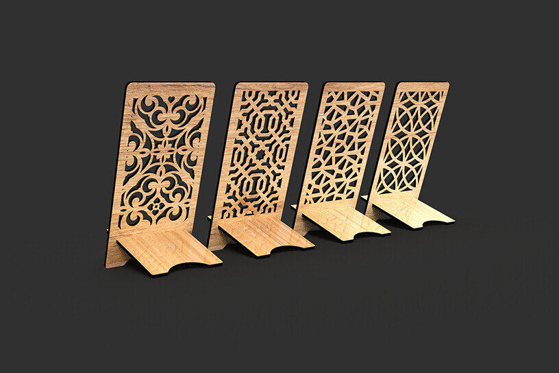 Intra απο ξύλο plywood 3mm-4mm πάχος – Αρχείο κοπής με λέιζερ βάσης τηλεφώνου Δίασταση  20x20 cm INTRAFABR-105212146 - Image 4
