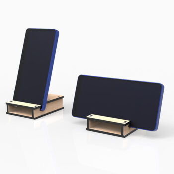 Intra απο ξύλο plywood 3mm-4mm πάχος – Αρχείο κοπής με λέιζερ βάσης τηλεφώνου, θήκη τηλεφώνου Δίασταση 20x20 cm INTRAFABR-108458784 - Image 2