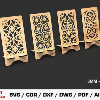 Intra απο ξύλο plywood 3mm-4mm πάχος – Αρχείο κοπής με λέιζερ βάσης τηλεφώνου Δίασταση  20x20 cm INTRAFABR-93394190 - Image 1
