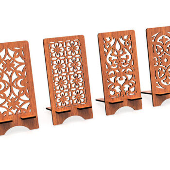 Intra απο ξύλο plywood 3mm-4mm πάχος – Αρχείο κοπής με λέιζερ βάσης τηλεφώνου Δίασταση  20x20 cm INTRAFABR-93394190 - Image 4