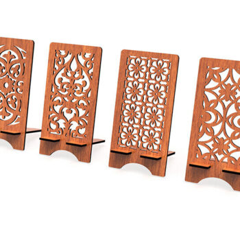 Intra απο ξύλο plywood 3mm-4mm πάχος – Αρχείο κοπής με λέιζερ βάσης τηλεφώνου Δίασταση  20x20 cm INTRAFABR-93394190 - Image 5