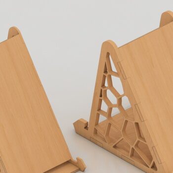 Intra απο ξύλο plywood 3mm-4mm πάχος – Αρχεία αποκοπής με λέιζερ βάσης τηλεφώνου /Έτοιμο με λέιζερ Δίασταση  20x20 cm INTRAFABR-42347811 - Image 2