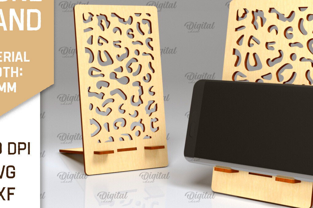 Intra απο ξύλο plywood 3mm-4mm πάχος – Κοπή με λέιζερ βάσης τηλεφώνου. Θήκη τηλεφώνου Δίασταση  20x20 cm INTRAFABR-98475353