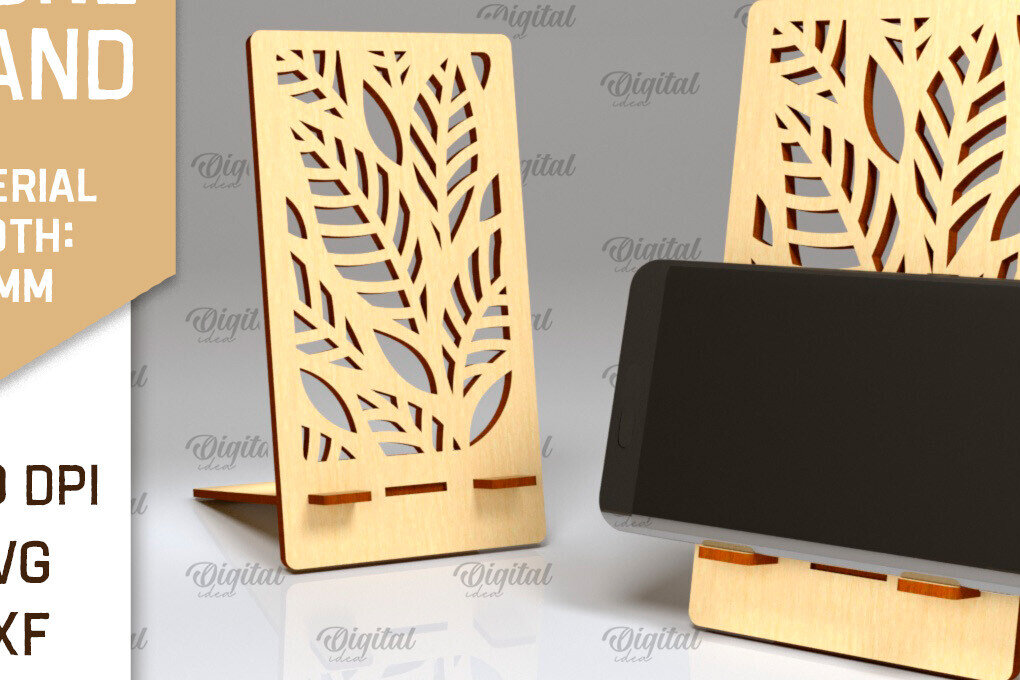 Intra απο ξύλο plywood 3mm-4mm πάχος – Κοπή με λέιζερ βάσης τηλεφώνου. Θήκη τηλεφώνου Δίασταση  20x20 cm INTRAFABR-98474632