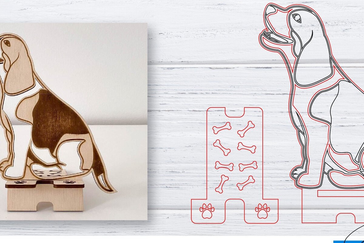 Intra απο ξύλο plywood 3mm-4mm πάχος – Βάση τηλεφώνου | Κινητό Τηλέφωνο Δίασταση  20x20 cm INTRAFABR-33564035