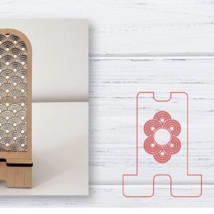 Intra απο ξύλο plywood 3mm-4mm πάχος – Βάση τηλεφώνου | Κινητό Τηλέφωνο Δίασταση  20x20 cm INTRAFABR-33564108