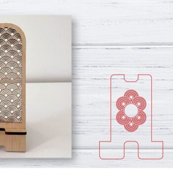 Intra απο ξύλο plywood 3mm-4mm πάχος – Βάση τηλεφώνου | Κινητό Τηλέφωνο Δίασταση  20x20 cm INTRAFABR-33564108 - Image 1