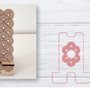 Intra απο ξύλο plywood 3mm-4mm πάχος – Βάση τηλεφώνου | Κινητό Τηλέφωνο Δίασταση  20x20 cm INTRAFABR-33564169