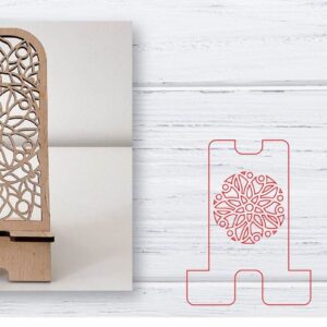 Intra απο ξύλο plywood 3mm-4mm πάχος – Βάση τηλεφώνου | Κινητό Τηλέφωνο Δίασταση  20x20 cm INTRAFABR-33564437