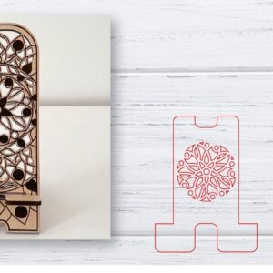 Intra απο ξύλο plywood 3mm-4mm πάχος – Βάση τηλεφώνου | Κινητό Τηλέφωνο Δίασταση  20x20 cm INTRAFABR-33564498