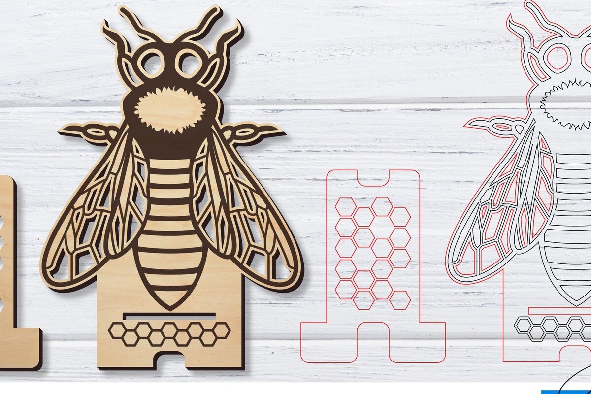 Intra απο ξύλο plywood 3mm-4mm πάχος – Βάση τηλεφώνου | Κινητό Τηλέφωνο Δίασταση  20x20 cm INTRAFABR-33563597