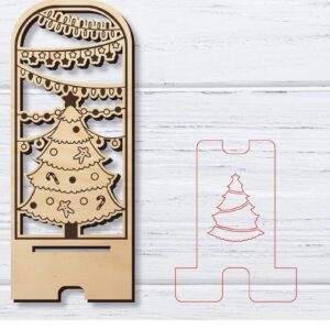 Intra απο ξύλο plywood 3mm-4mm πάχος – Βάση τηλεφώνου | Κινητό Τηλέφωνο Δίασταση  20x20 cm INTRAFABR-33563939