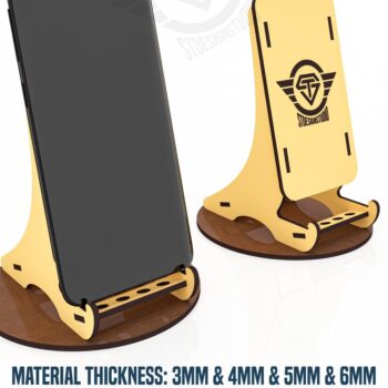 Intra απο ξύλο plywood 3mm-4mm πάχος – ΑρχείαStand τηλεφώνου Δίασταση  20x20 cm INTRAFABR-119476763 - Image 1