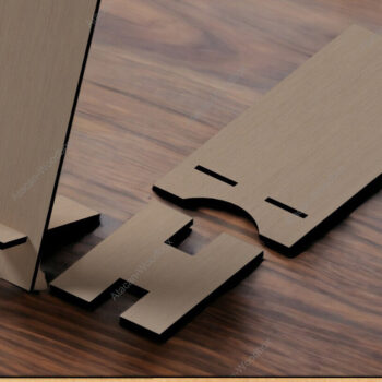 Intra απο ξύλο plywood 3mm-4mm πάχος – Θήκες φωτογραφιών για αρχεία λέιζερ τηλεφωνικής βάσης Δίασταση  20x20 cm INTRAFABR-92299492 - Image 1